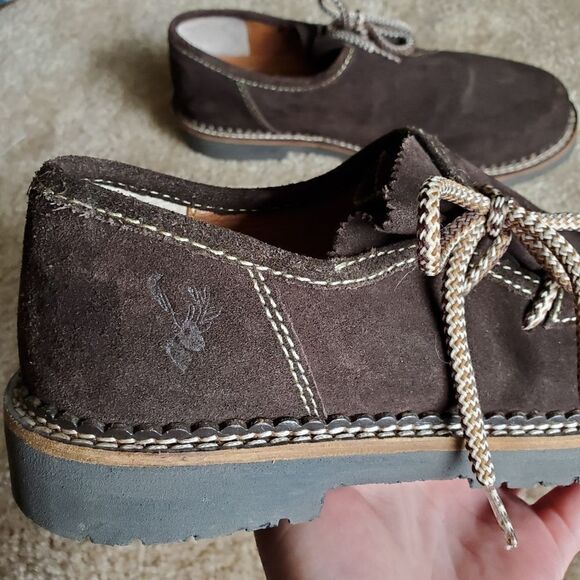 TOAST Spieth & Wensky Brown Leather Tie Loafer Size 40 - Picture 10 of 13